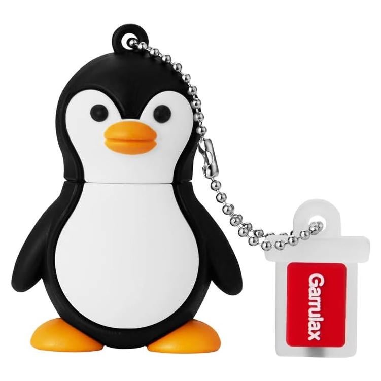 Unidad Flash USB 32GB GARRULAX Pingüino Bonito Resistente al Agua