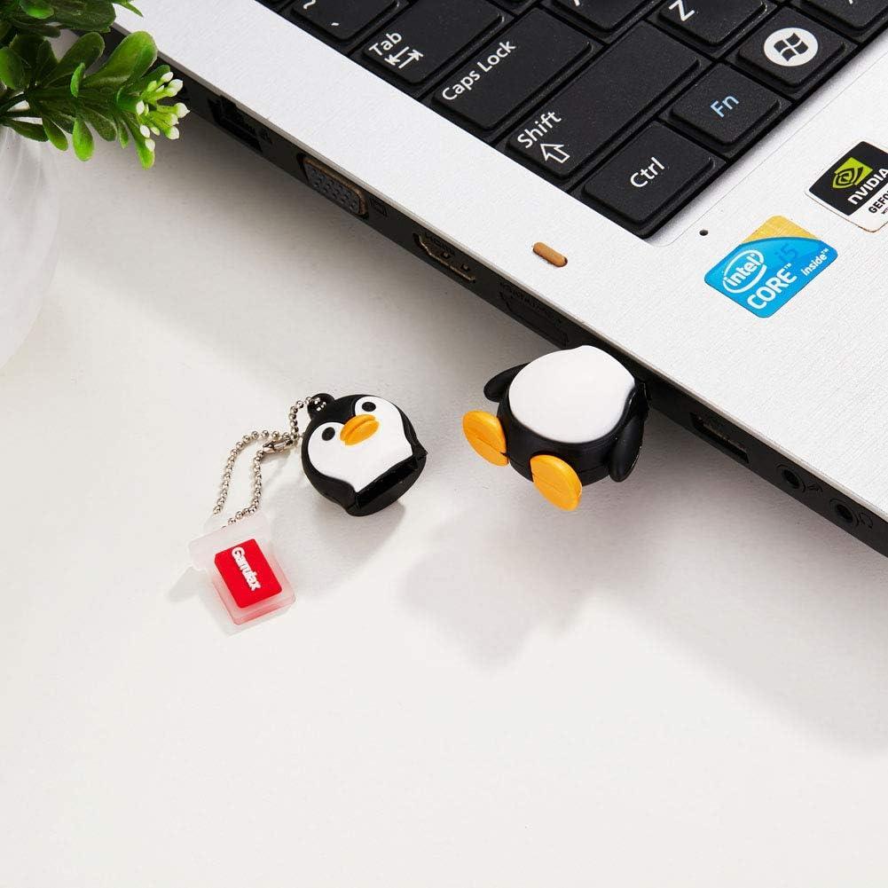 Unidad Flash USB 32GB GARRULAX Pingüino Bonito Resistente al Agua