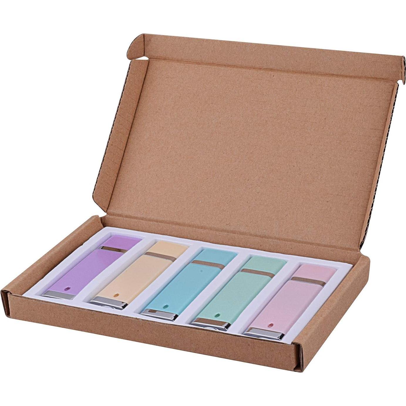 Paquete de 5 USB Flash Drive KOOTION 32GB Colores Variados