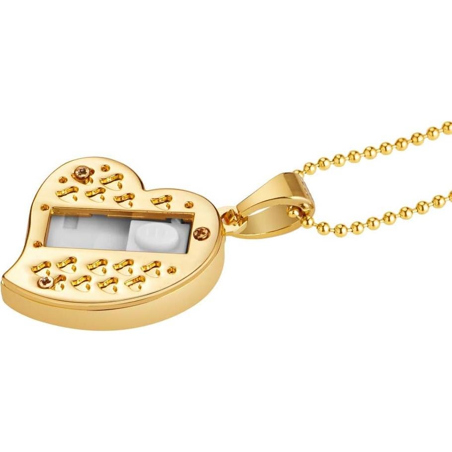 Unidad Flash USB GARRULAX 16GB Corazón Dorado a Prueba de Agua