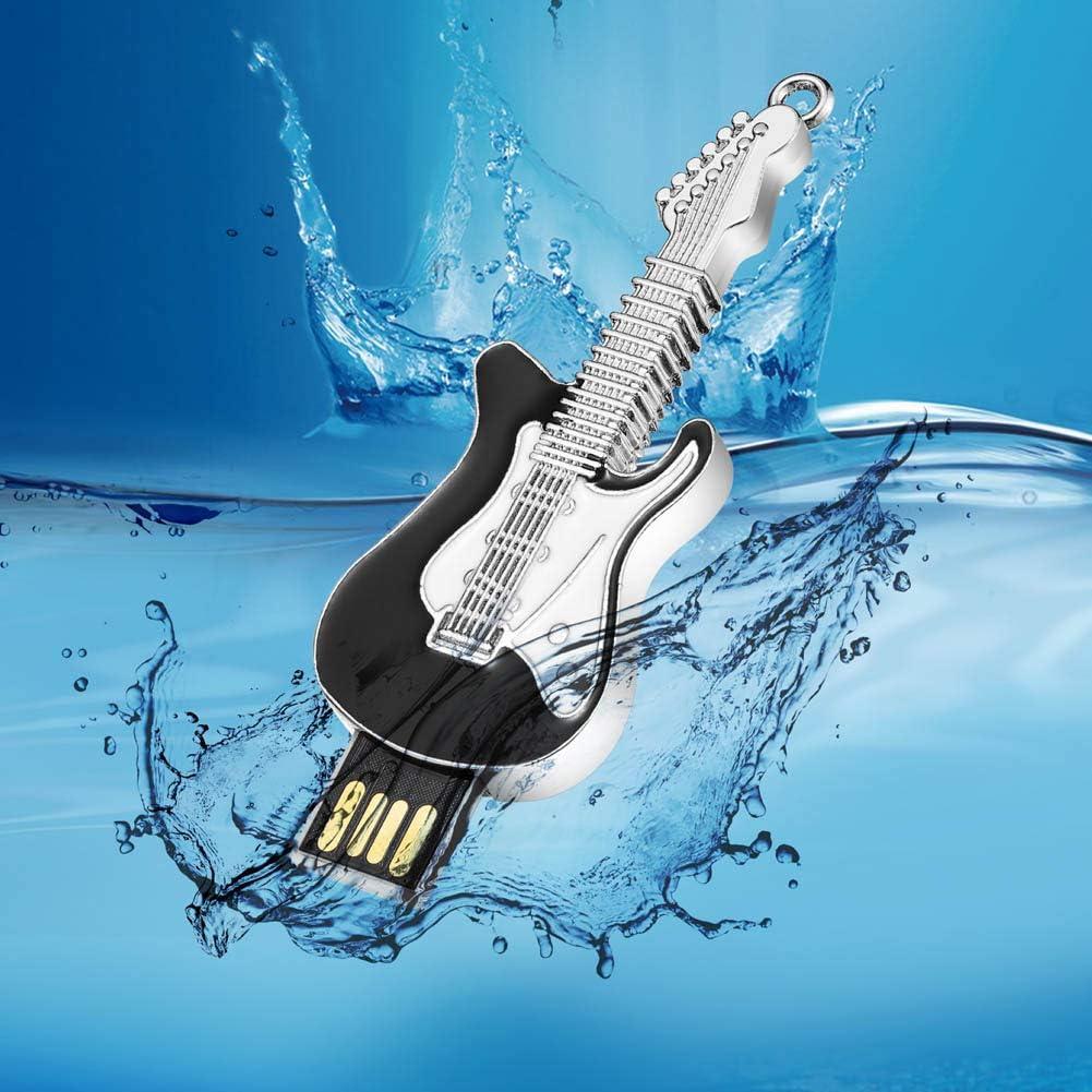 USB Flash Drive GARRULAX 32GB Impermeable Guitarra Negra