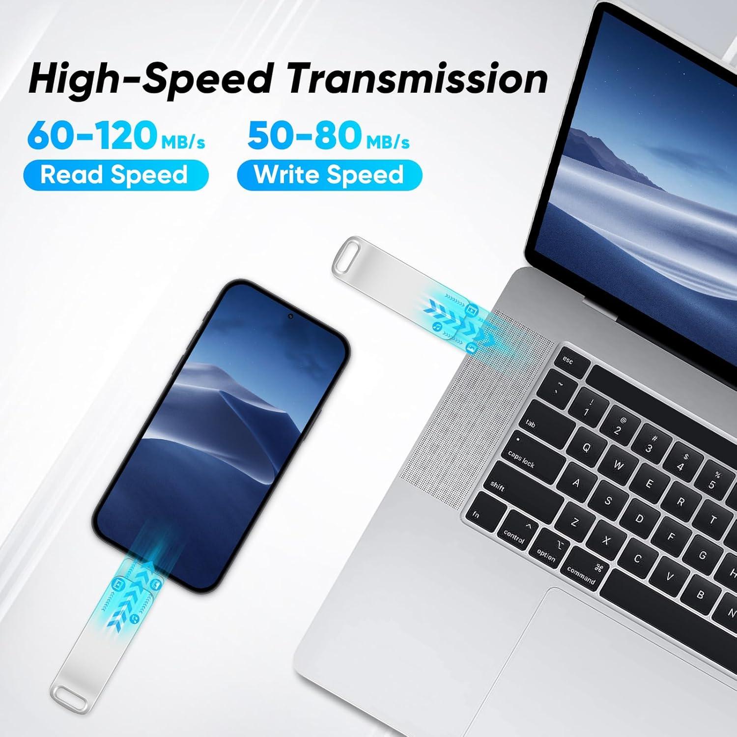 Memoria USB 128GB BlumWay Doble Interfaz USB 3.0 Tipo C