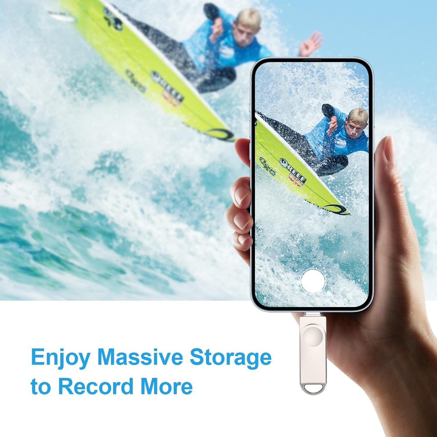 Unidad Flash USB 32GB JUANWE Tipo C y USB A Impermeable