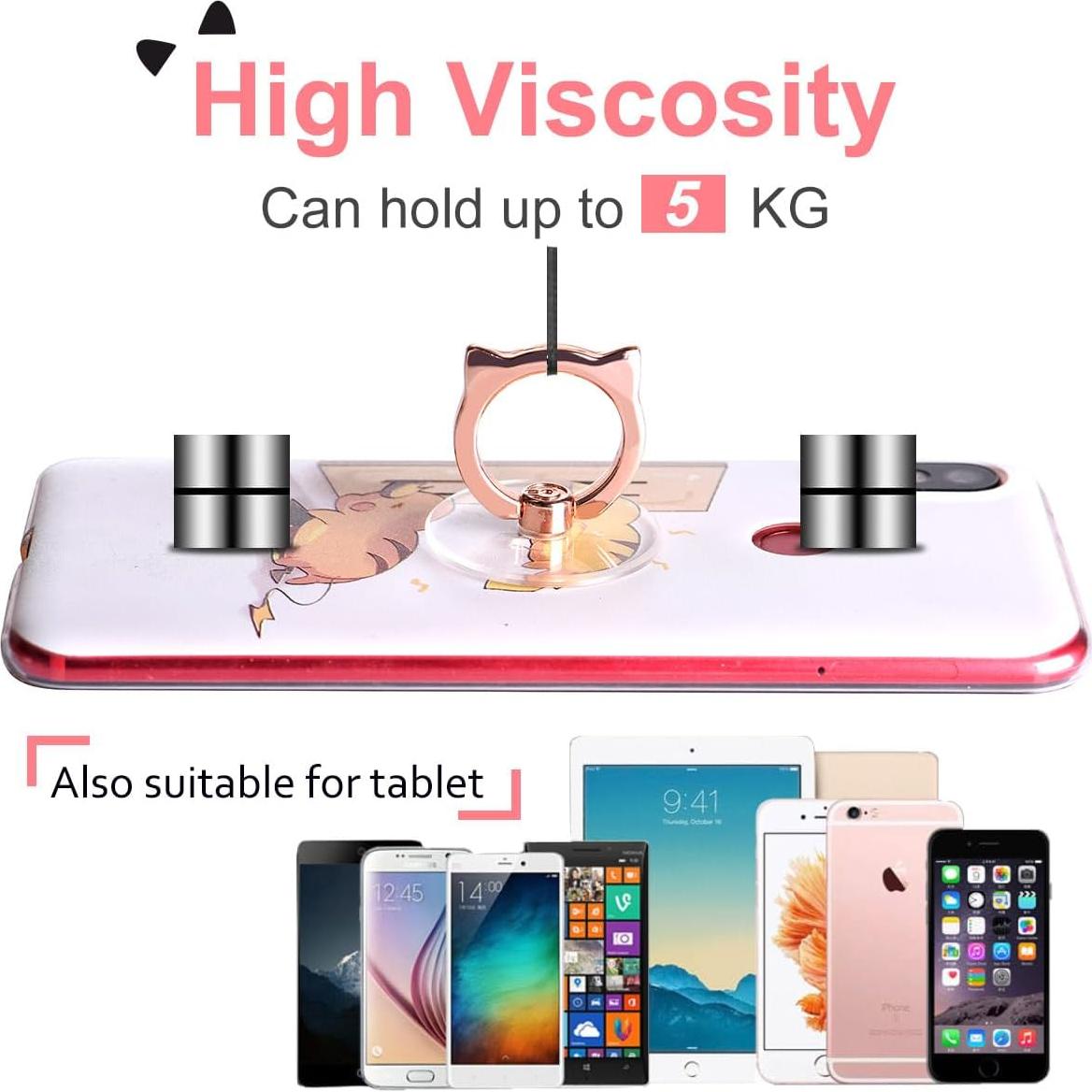 Soporte Anillo Transparente para Teléfono EI Sonador 36mm