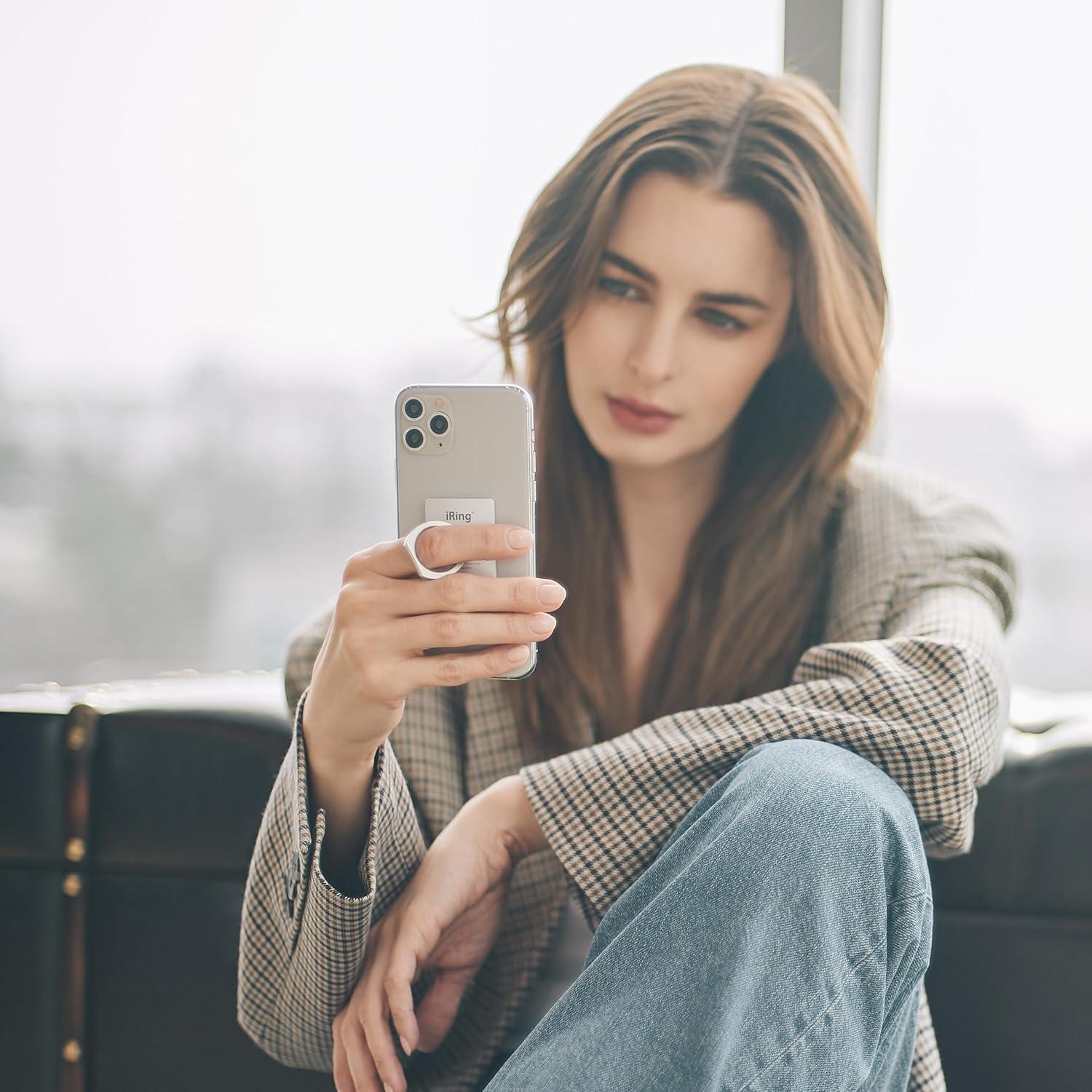 Soporte para Anillo de Teléfono AAUXX iRing Negro Mate