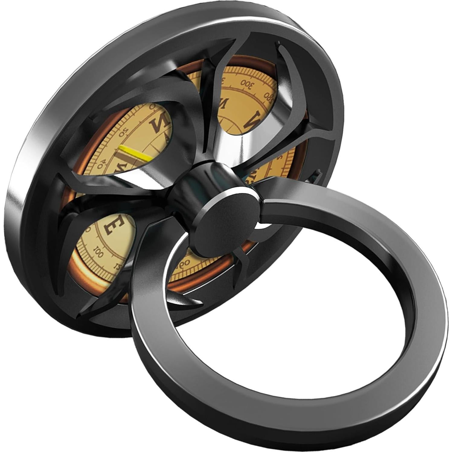 Soporte de Anillo Giratorio Ebulous para Móvil Oro 360°