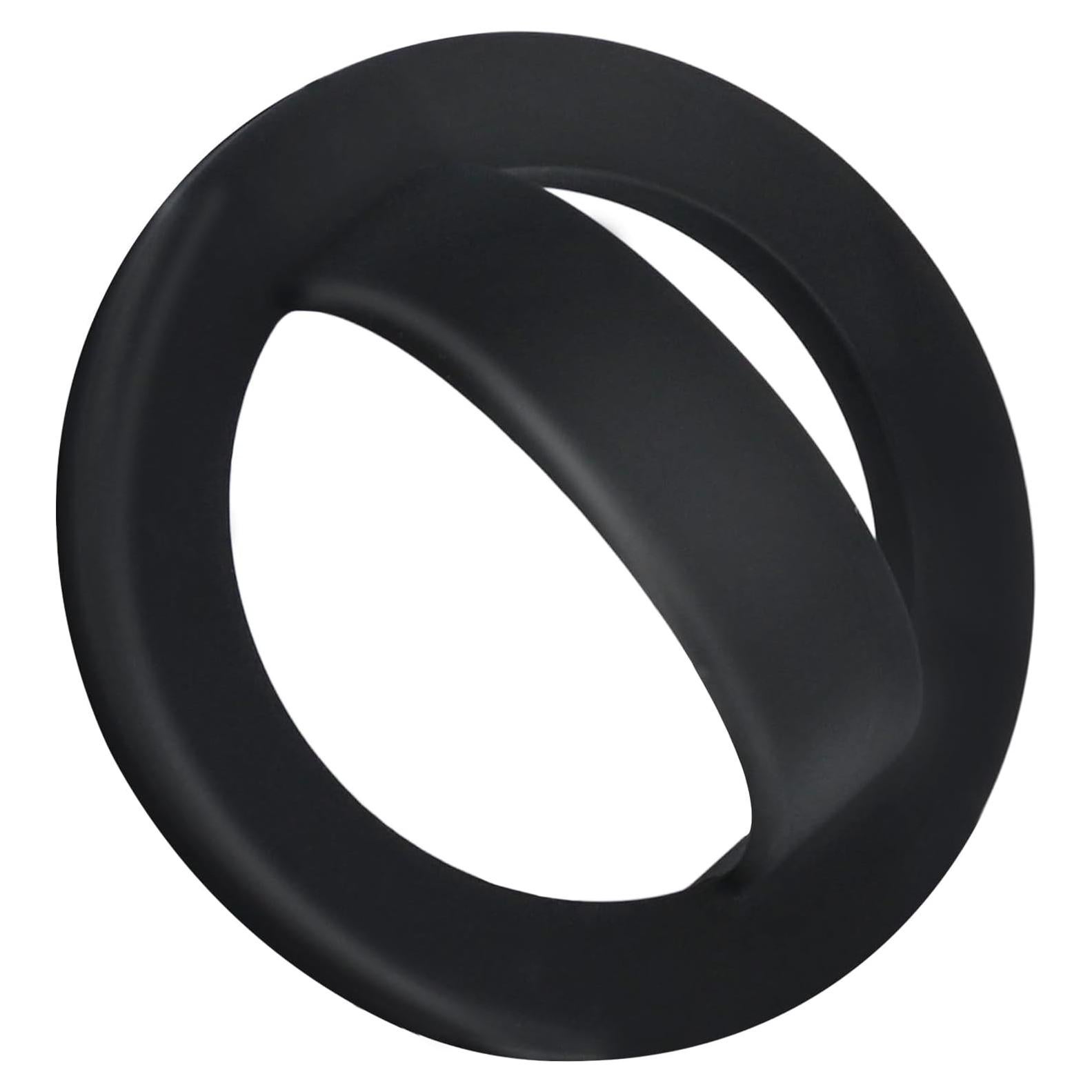 Soporte para teléfono magnético QxbBox con anillo de agarre negro