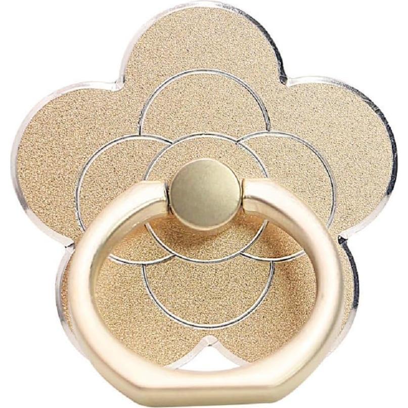 Soporte de Anillo para Teléfono Celular Geettcaifu 4 Pcs Flor
