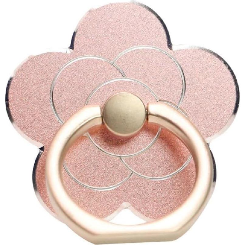 Soporte de Anillo para Teléfono Celular Geettcaifu 4 Pcs Flor