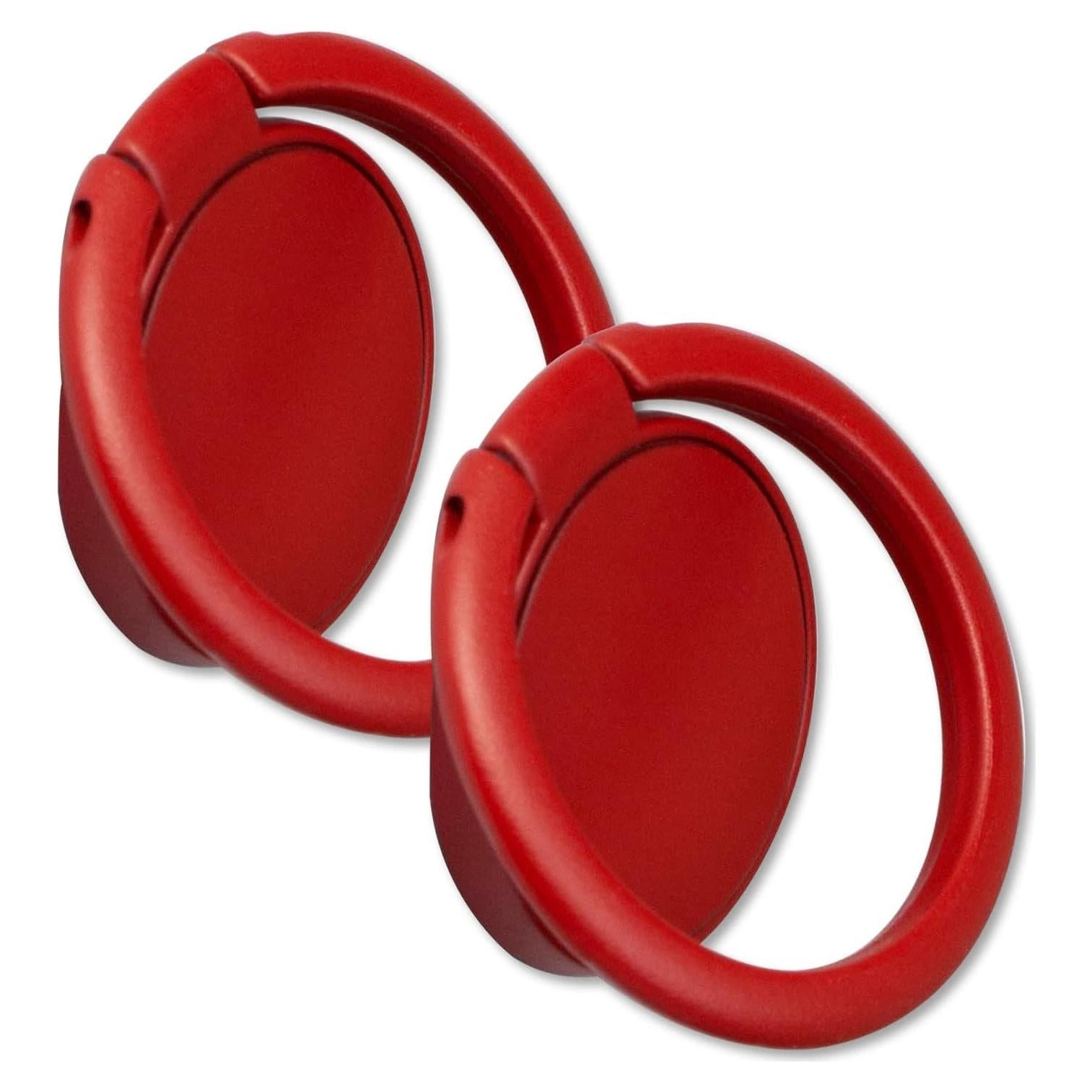Soporte para anillo de teléfono celular Wansurs Rojo 2 Pack