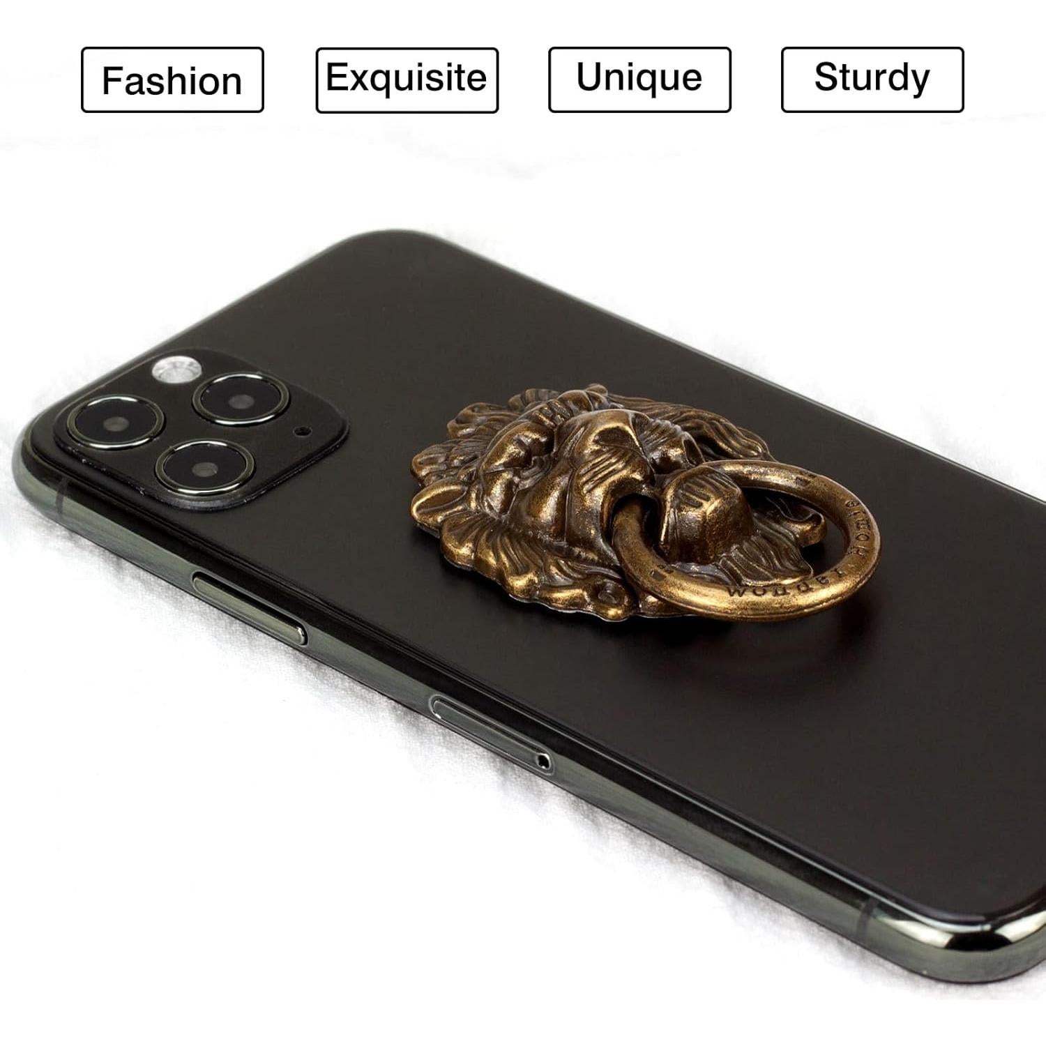 Soporte para Anillo de Teléfono Celular Wansurs Bronce 2 Pack