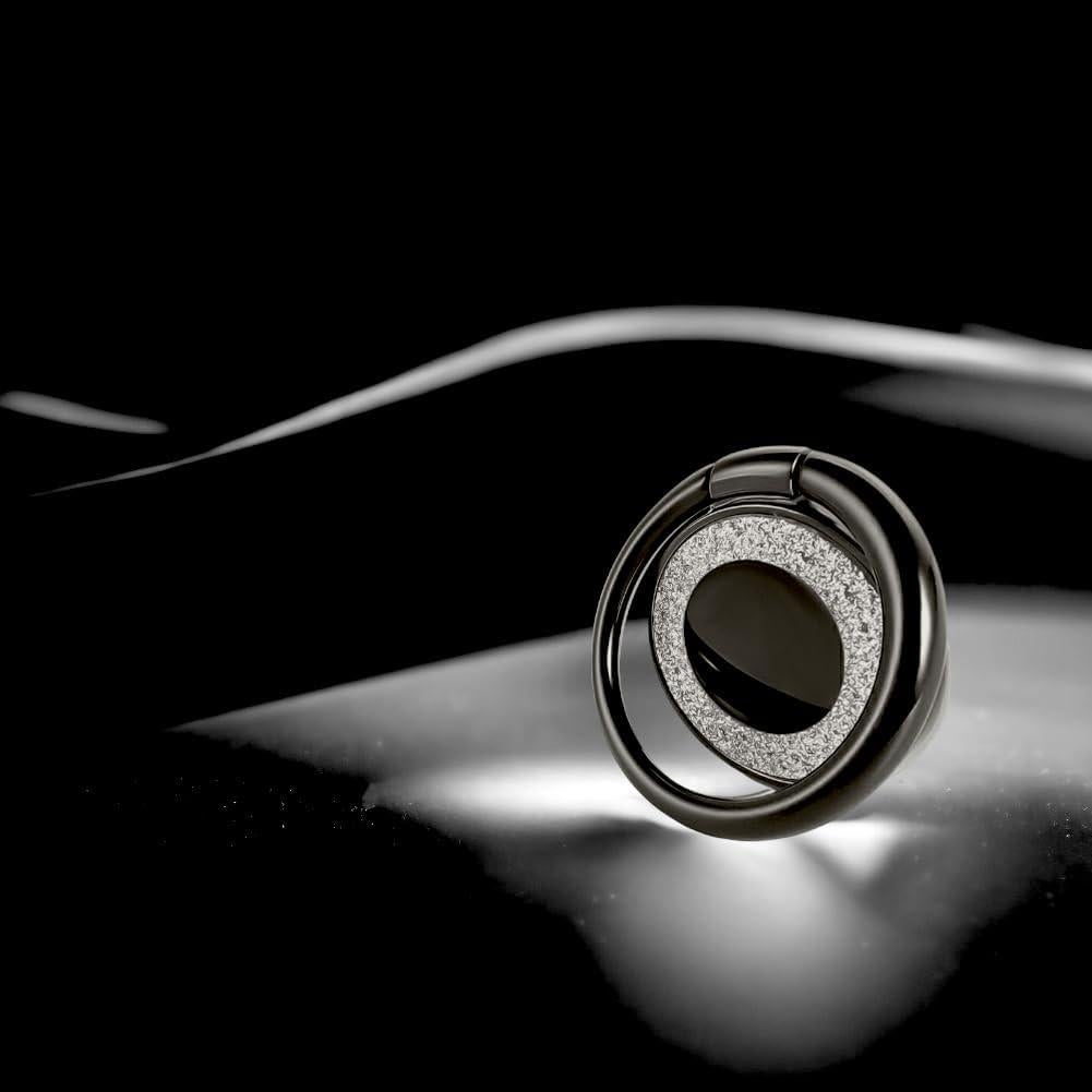 Soporte para anillo de teléfono móvil LLK Negro 360° Ajustable