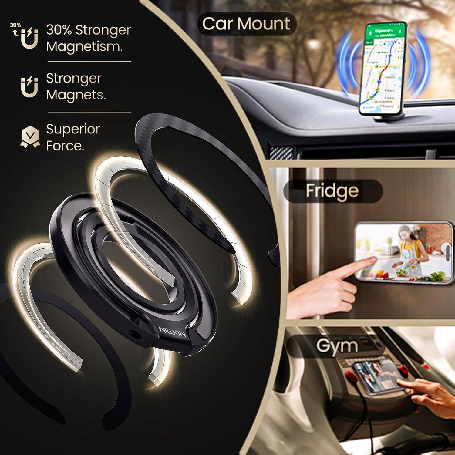 Soporte de Anillo Magnético Nillkin MagSafe para iPhone 17/16