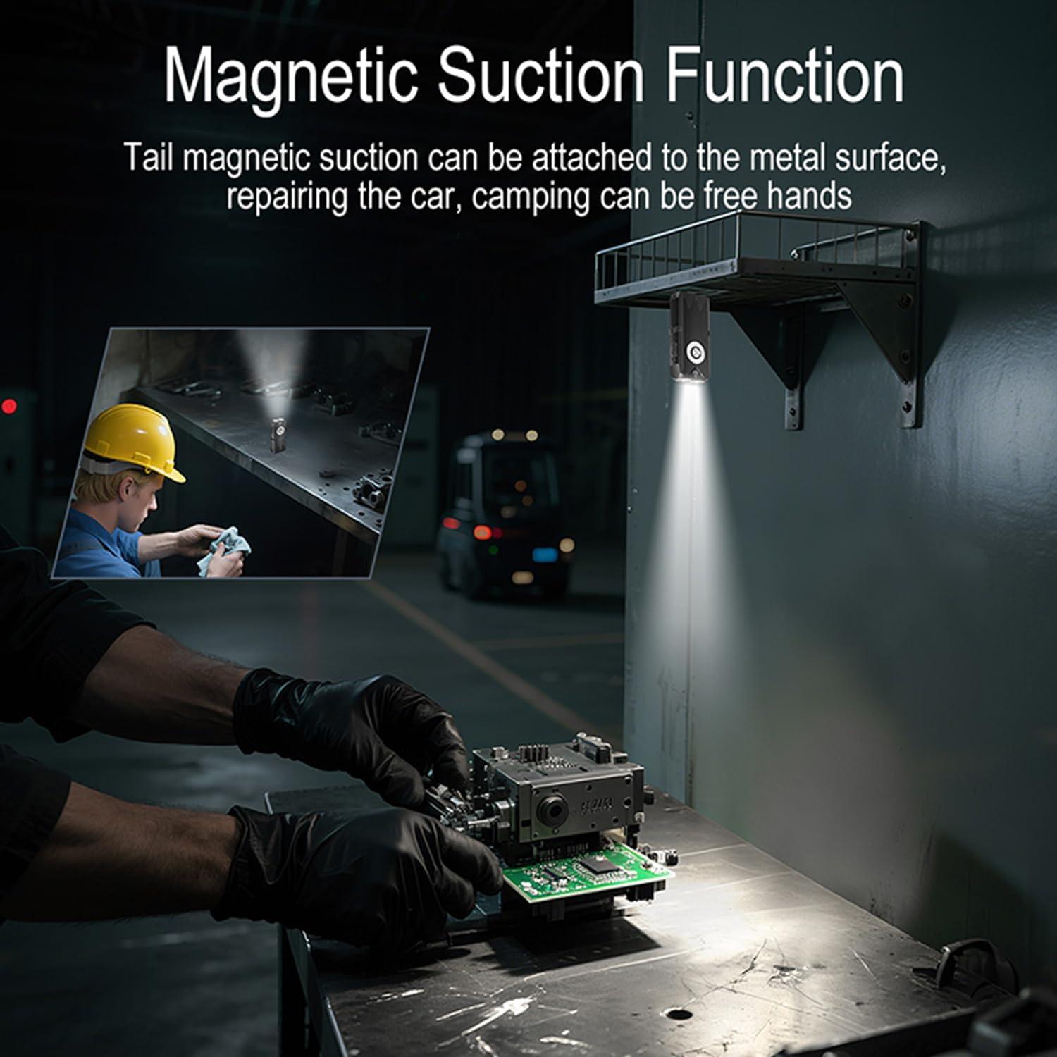 Linterna LED Recargable FANDYFIRE EV25 650 Lúmenes RGB