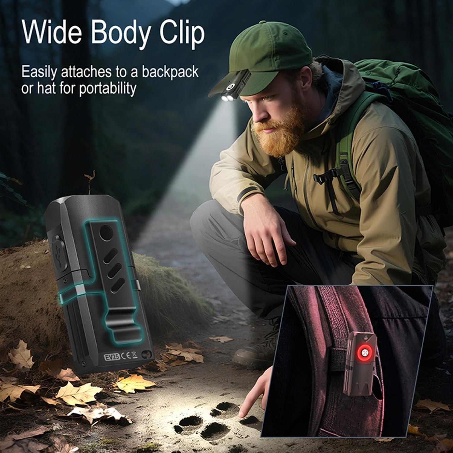 Linterna LED Recargable FANDYFIRE EV25 650 Lúmenes RGB