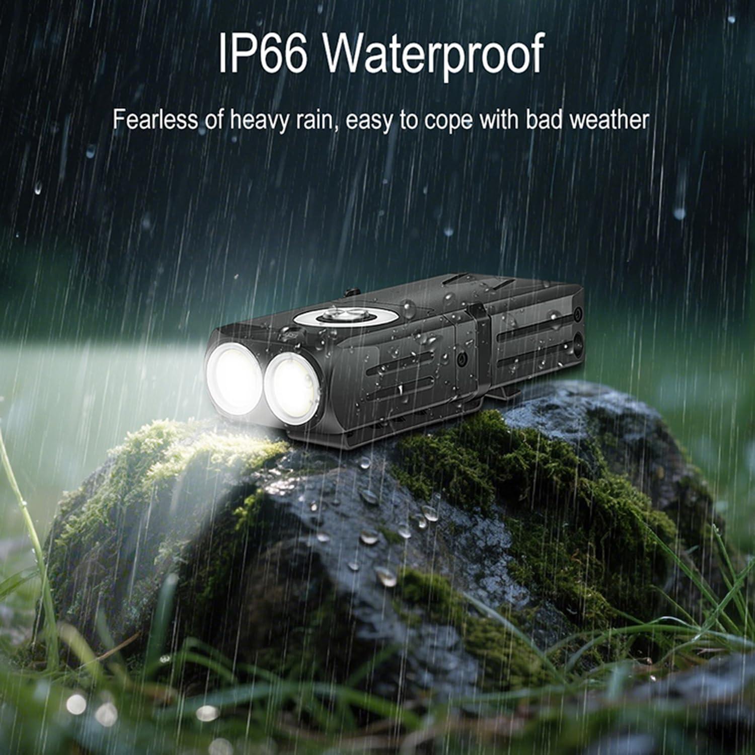 Linterna LED Recargable FANDYFIRE EV25 650 Lúmenes RGB