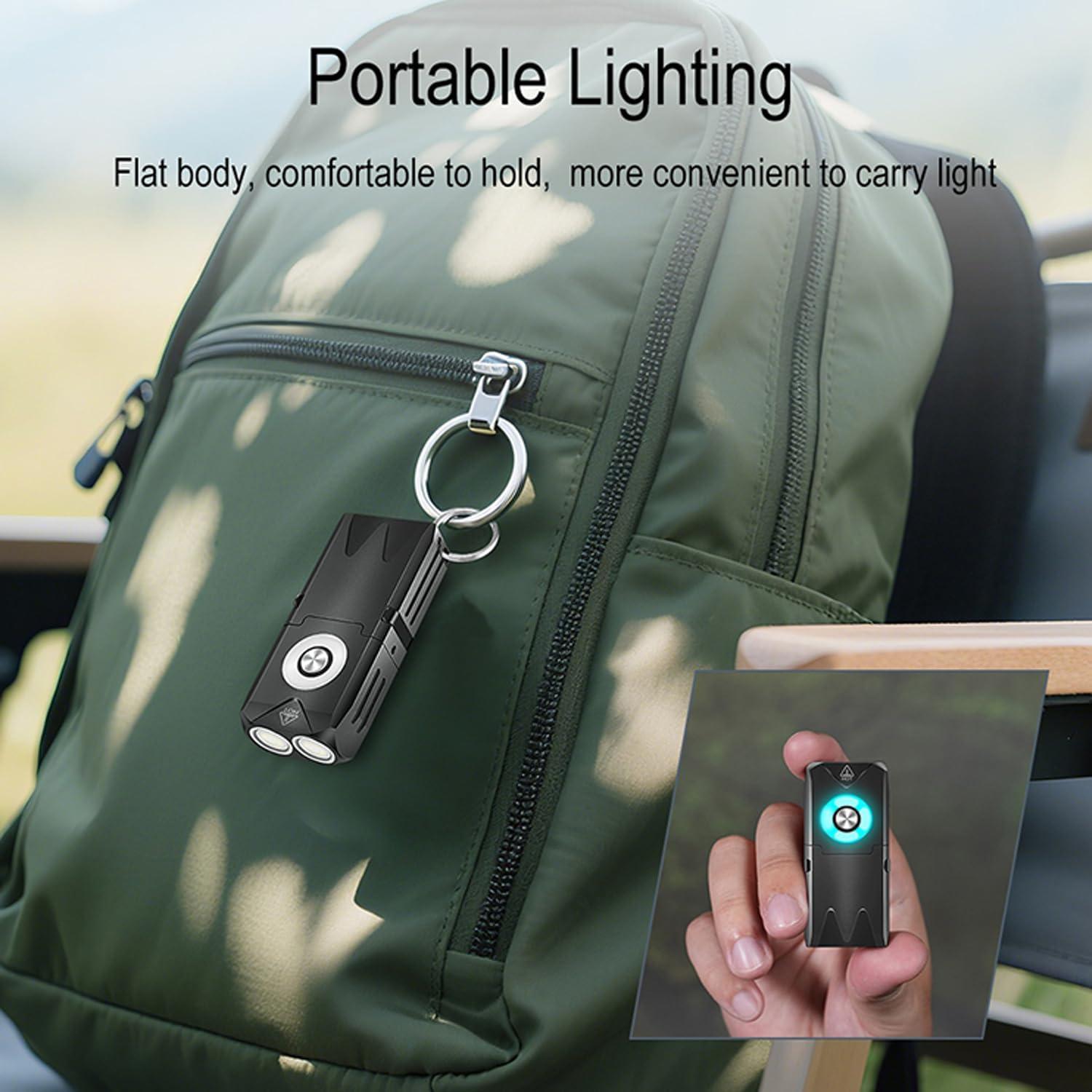 Linterna LED Recargable FANDYFIRE EV25 650 Lúmenes RGB