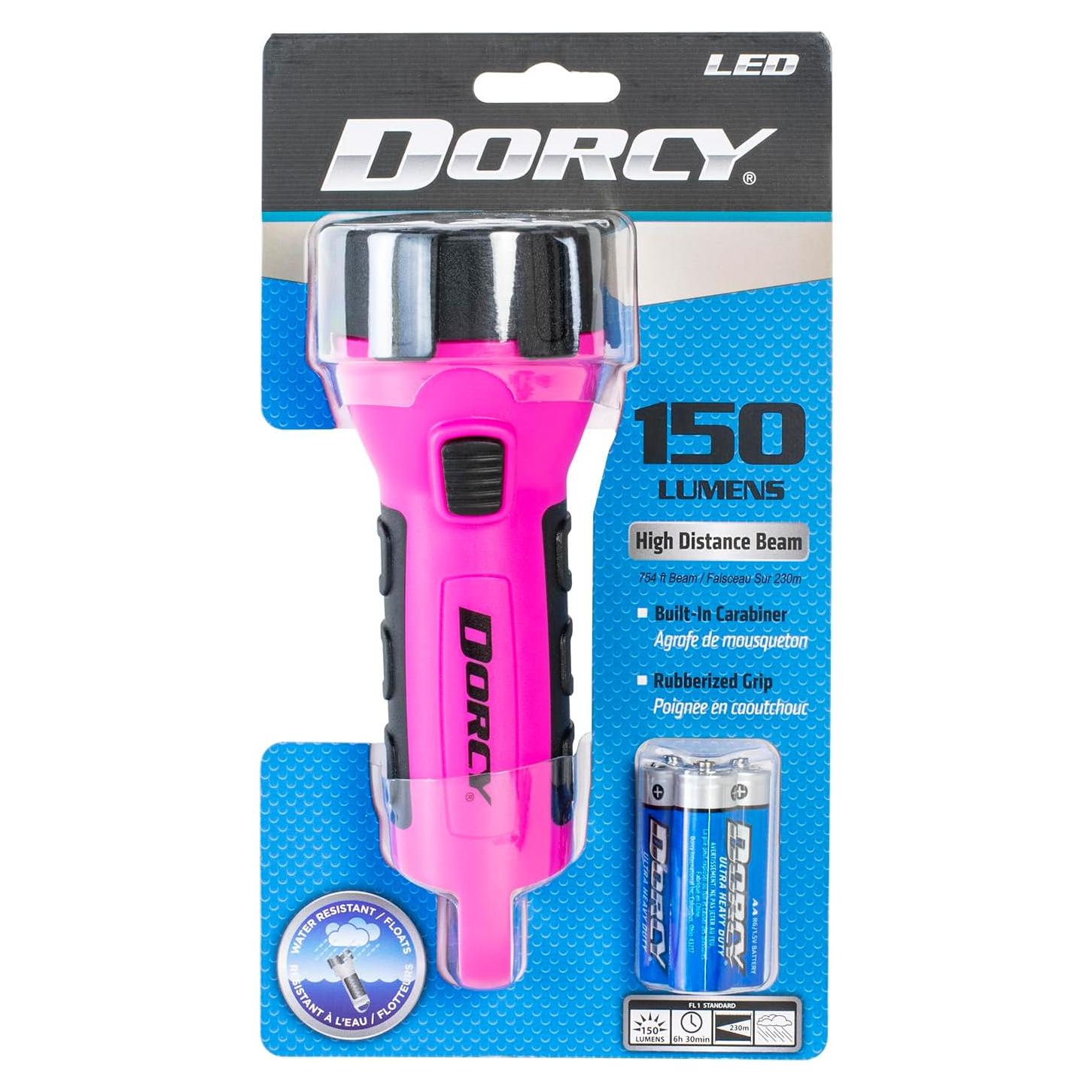 Linterna Flotante Dorcy 55 Lúmenes Rosa Resistente al Agua