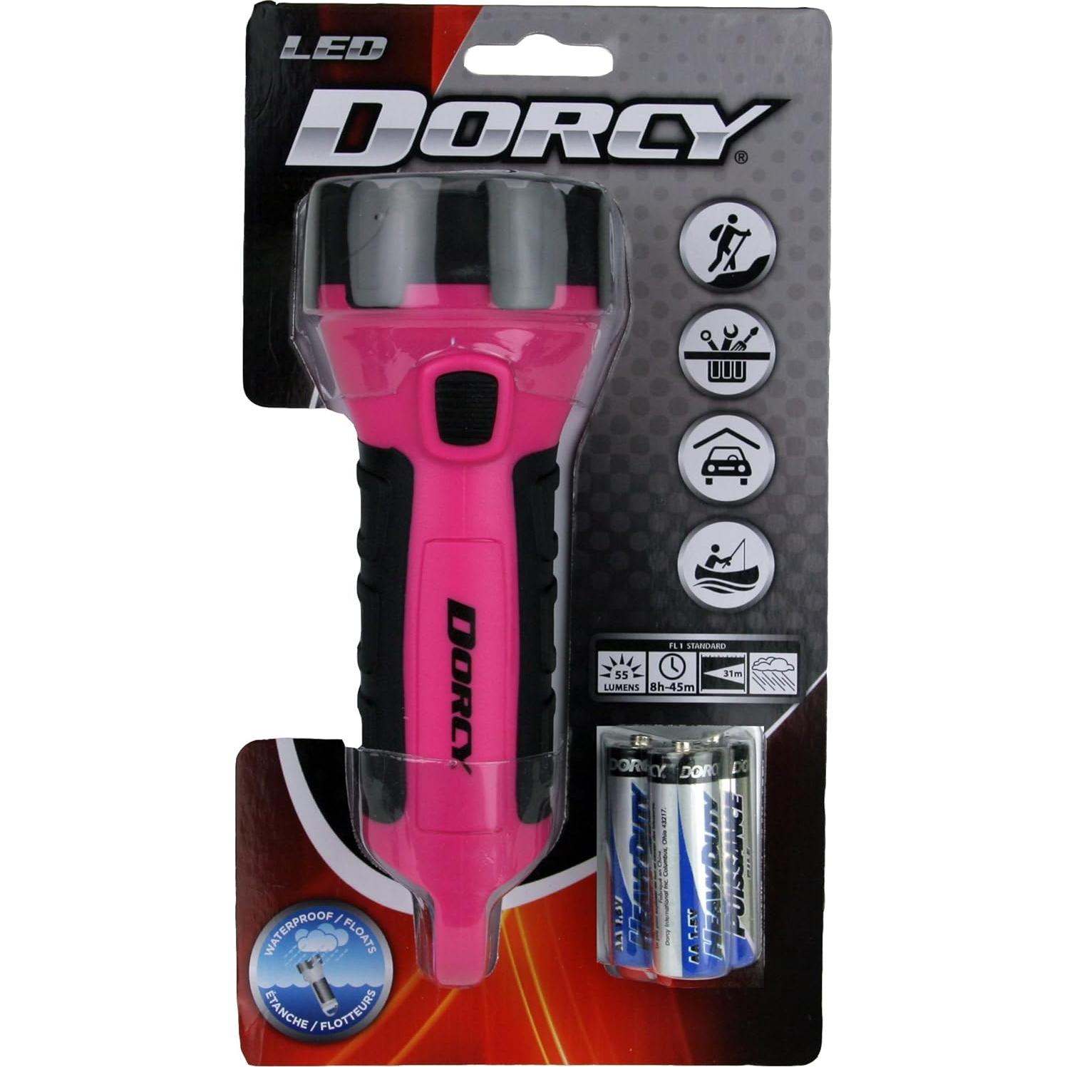 Linterna Flotante Dorcy 55 Lúmenes Rosa Resistente al Agua