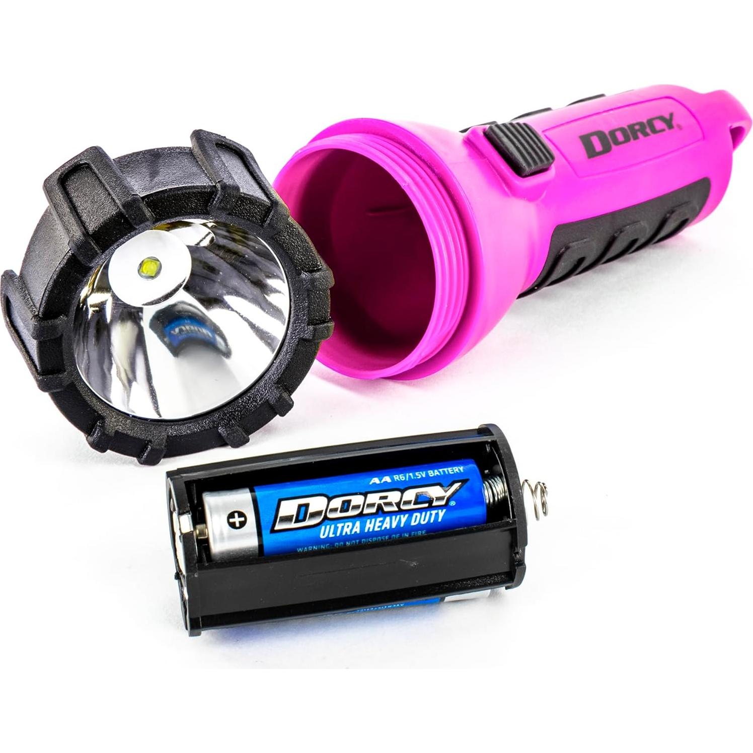 Linterna Flotante Dorcy 55 Lúmenes Rosa Resistente al Agua