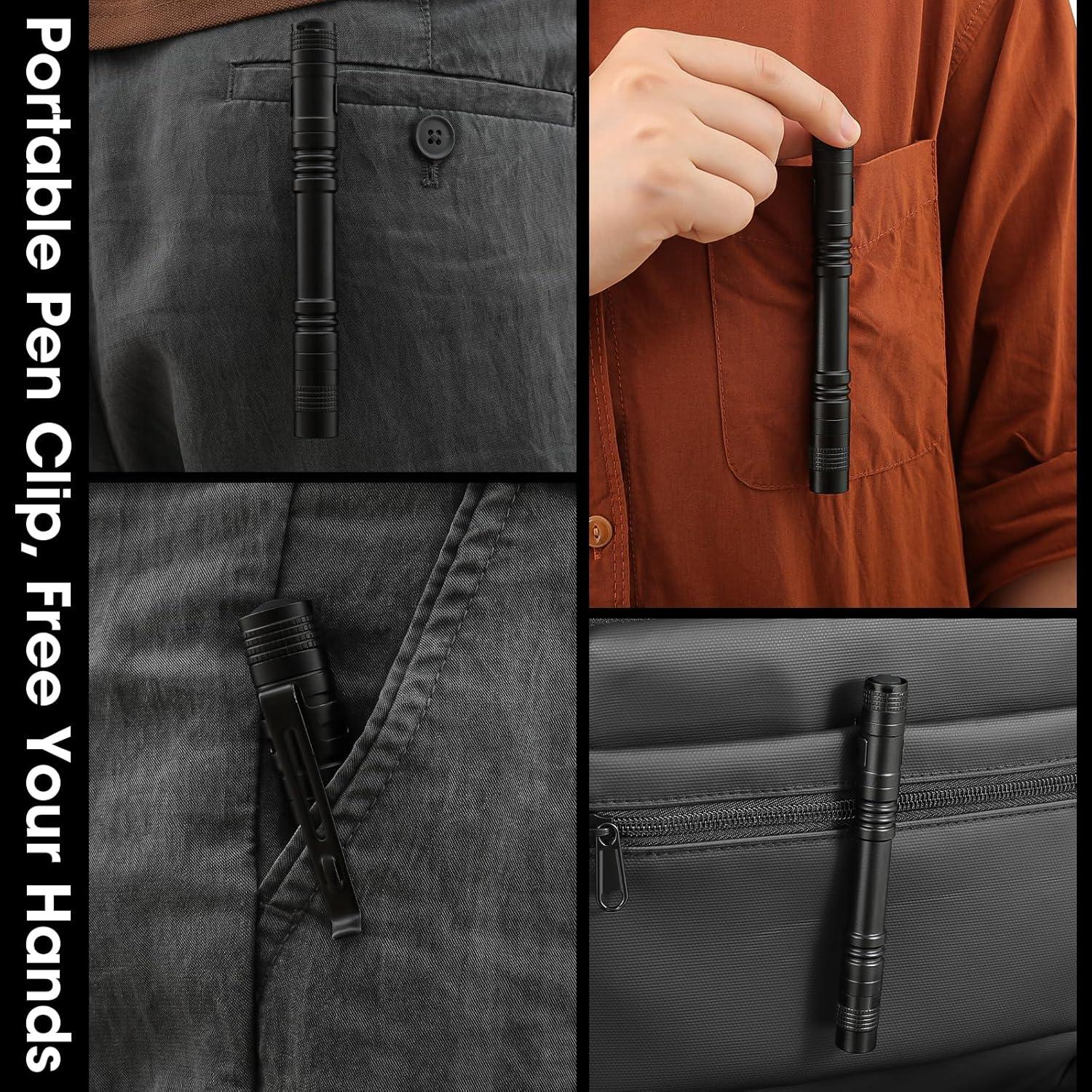 Linterna de Pluma LED Cussity 5 Pcs IPX4 para Camping