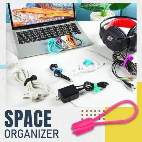 Correas Magnéticas de Silicona Mexine - 10 Piezas Reutilizables