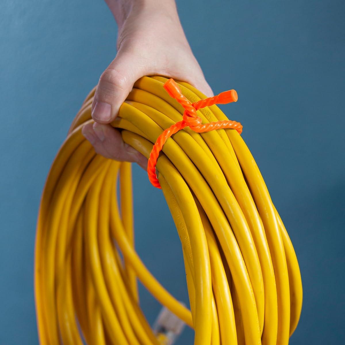 Ties de Silicona Reutilizables Genérico 15 cm 6 Paquetes Negros