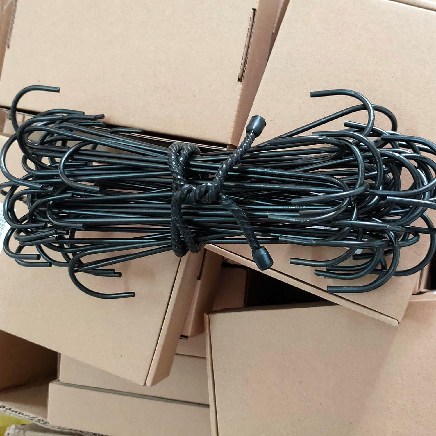 5 Ataduras de Cable Reutilizables ITROLLE 60 cm Goma Negra