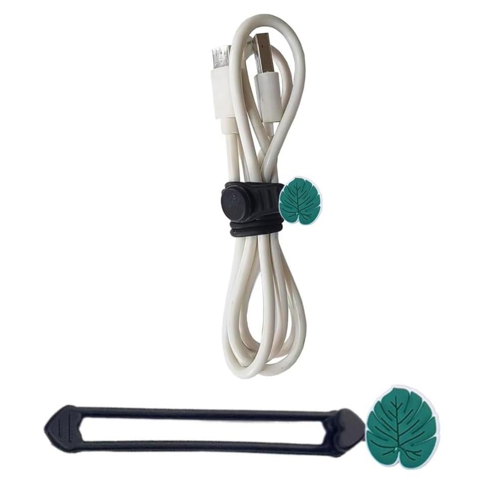 Bridas de Silicona LABS LINE para Cables - 10.8 cm Azul