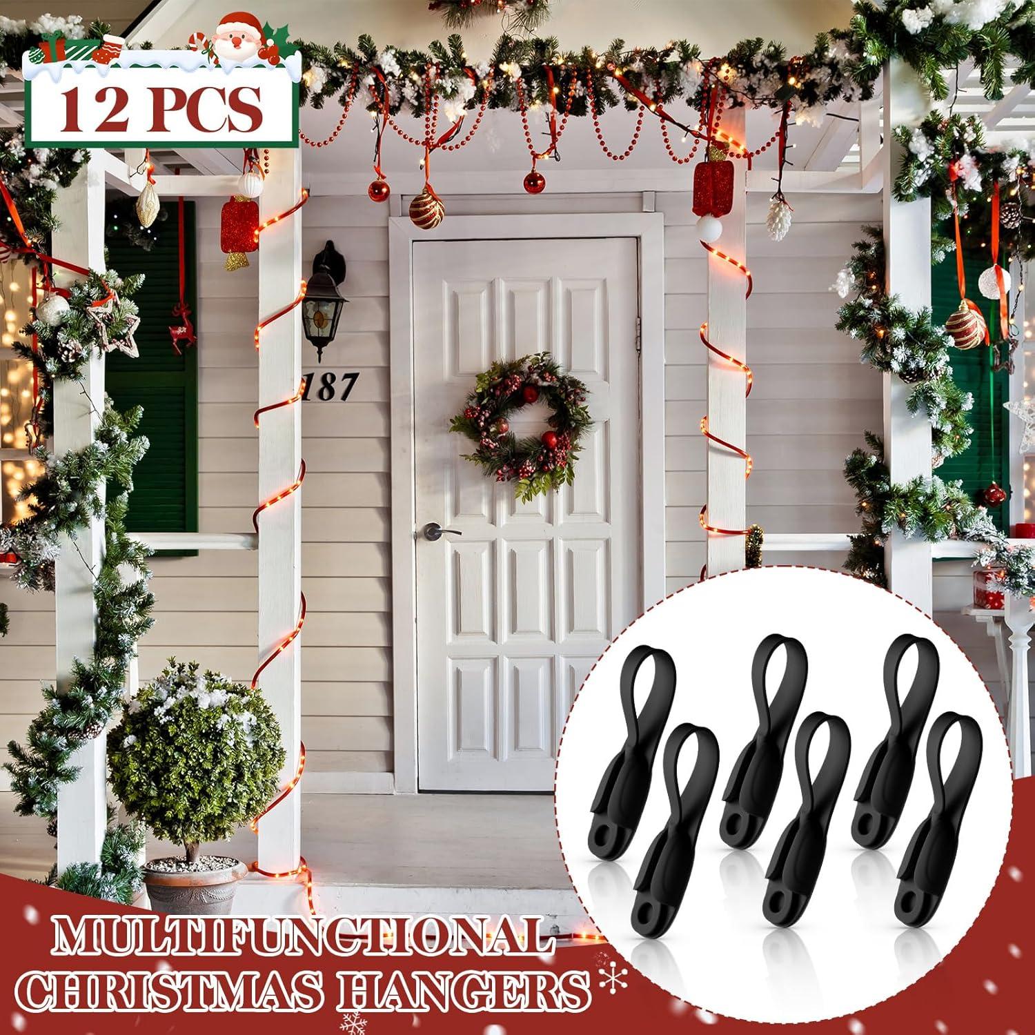 12 Ganchos Adhesivos de Silicona Fiada para Organizar Cables