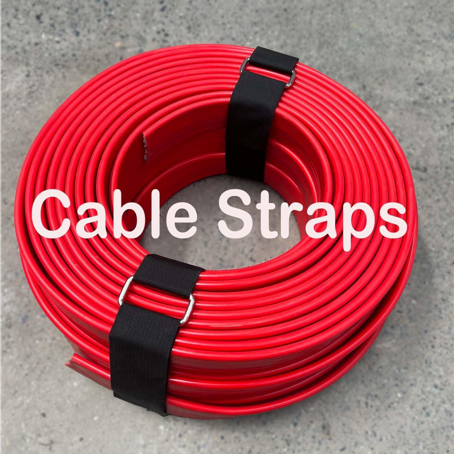 Correas de Sujeción de Nylon AKX 2" x 16 pies con 12 Hebillas