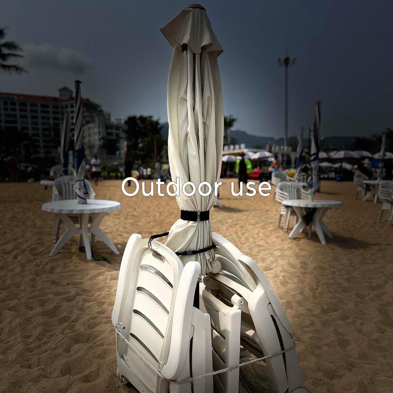 Correas de Sujeción de Nylon AKX 2" x 16 pies con 12 Hebillas