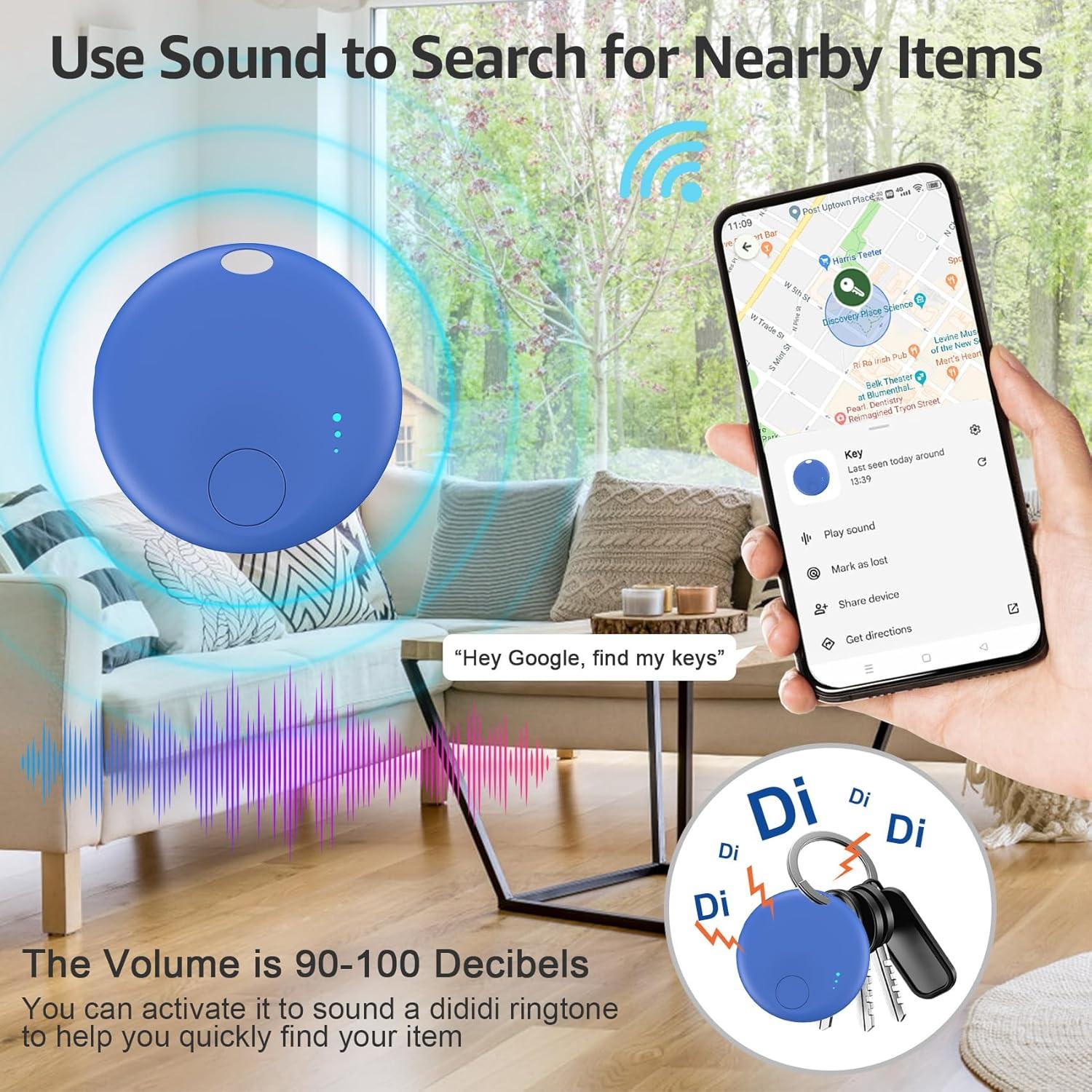 Etiquetas de Rastreo Bluetooth LocGuaxrd - Paquete de 4