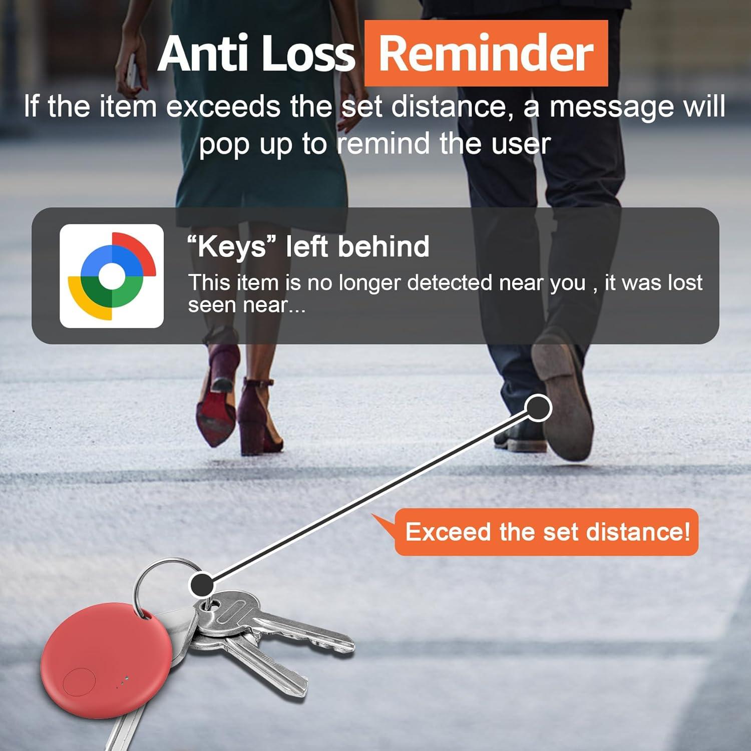 Etiquetas de Rastreo Bluetooth LocGuaxrd - Paquete de 4