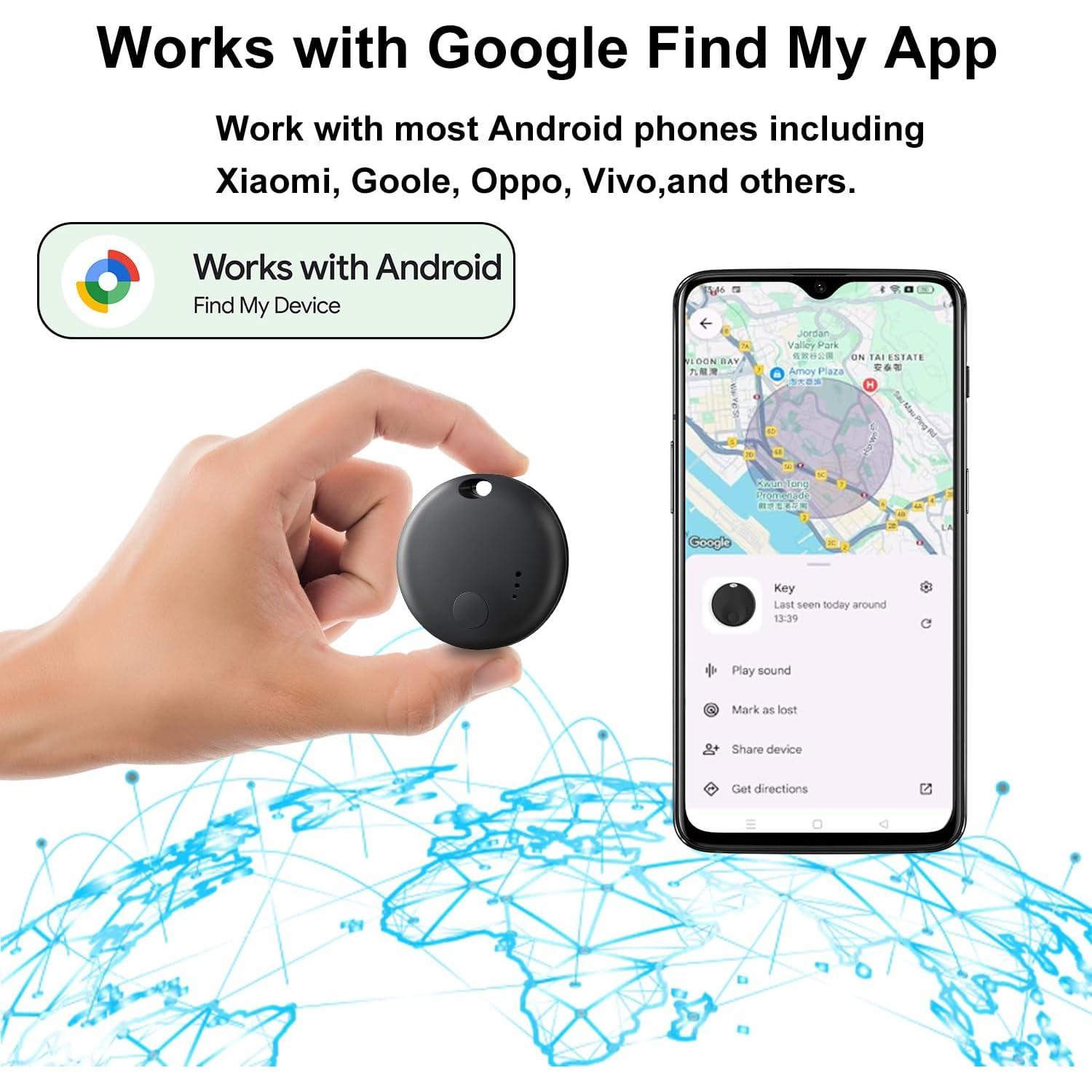 Rastreador Bluetooth GLOBELEC para Android - 2 Pack, Etiquetas de Ubicación