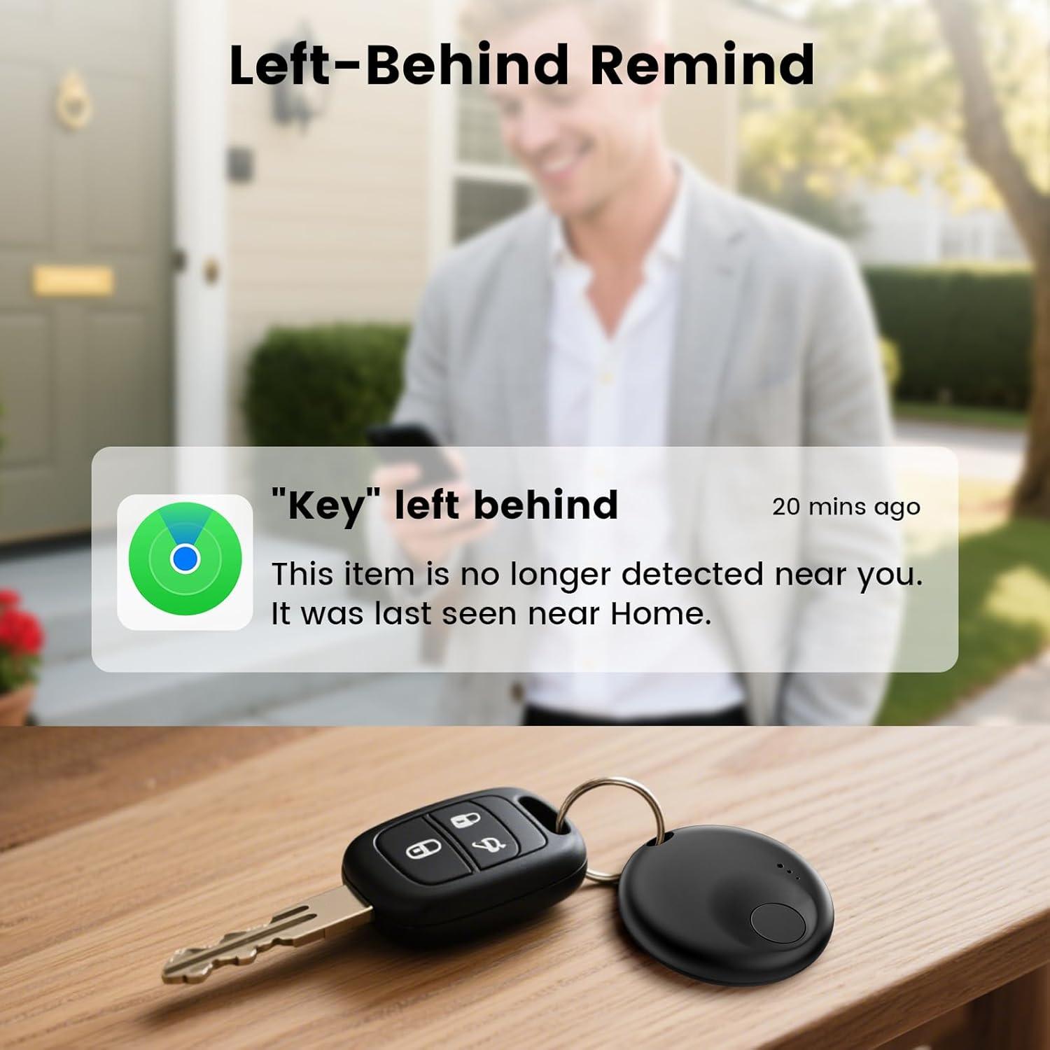 Etiquetas de Rastreo Bluetooth 2 Paquete - N Tag Negro