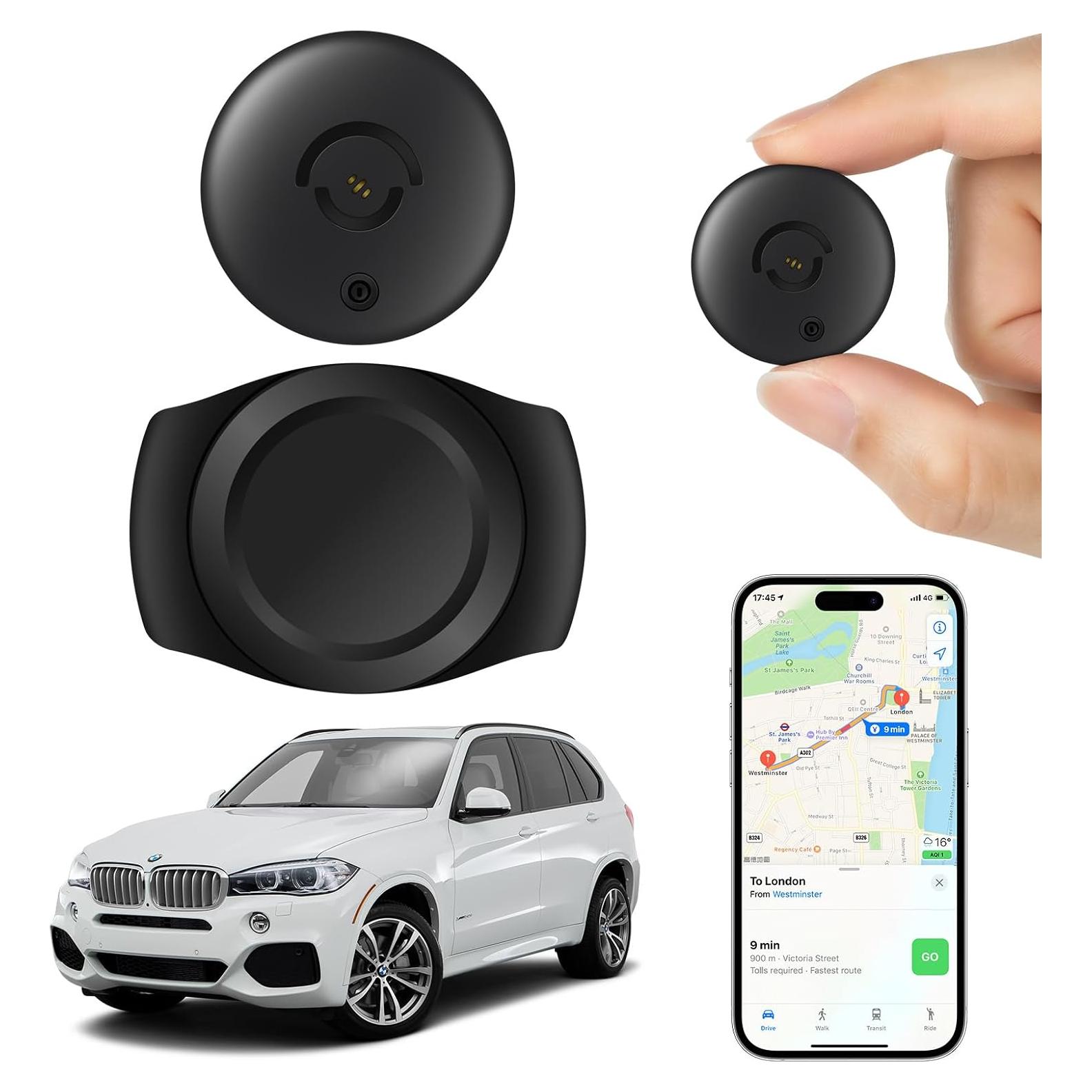 Rastreador GPS Mini Magnético Oculto SQIQUI GPS02 - Sin Suscripción