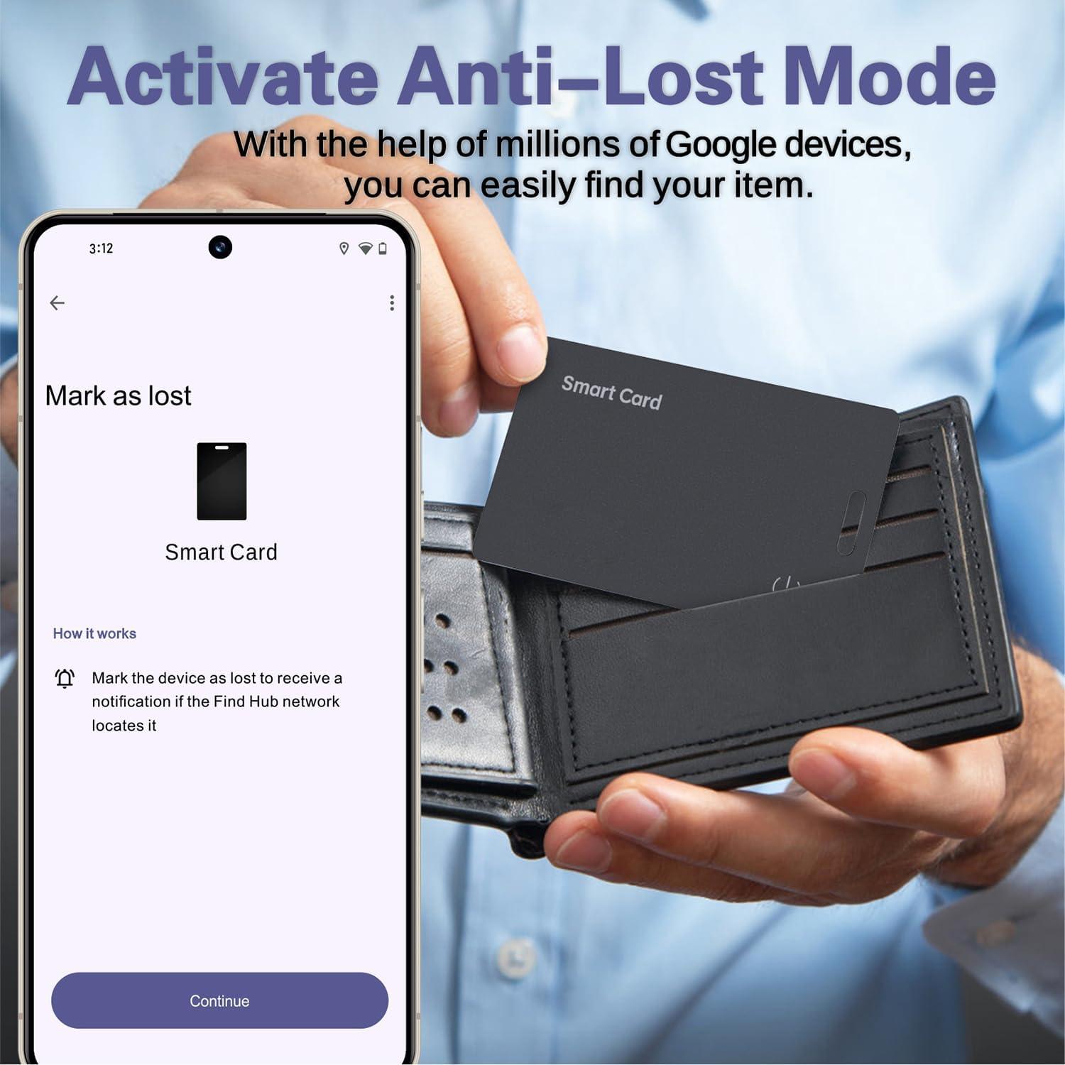 Rastreador de Cartera Reyke K2 Android Impermeable IP68