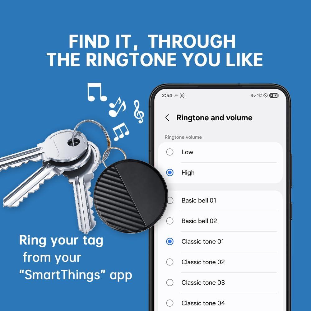 Rastreador Bluetooth Samsung SmartTag P19 - Batería 365 días