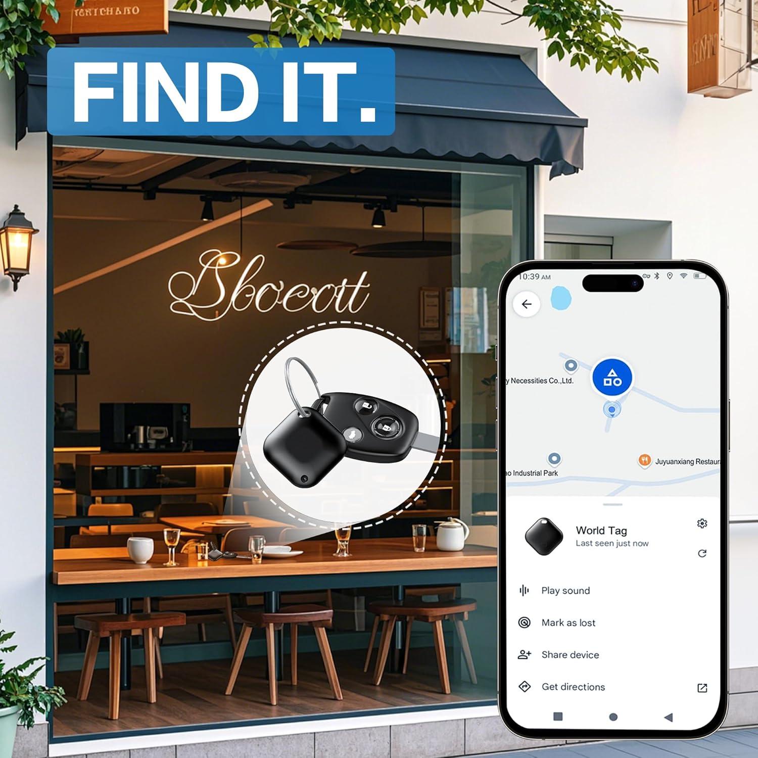 Etiquetas Localizadoras XSUTIC para Android - Paquete de 4