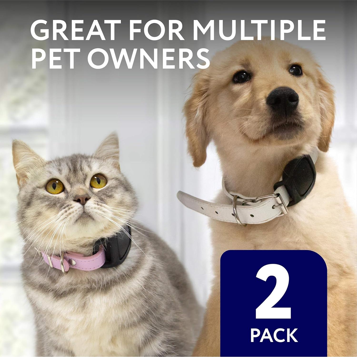 Estuche de Silicona Impermeable IMPRESA para Collar de Perro - Negro - Compatible con Eufy y Petloc8 GPS