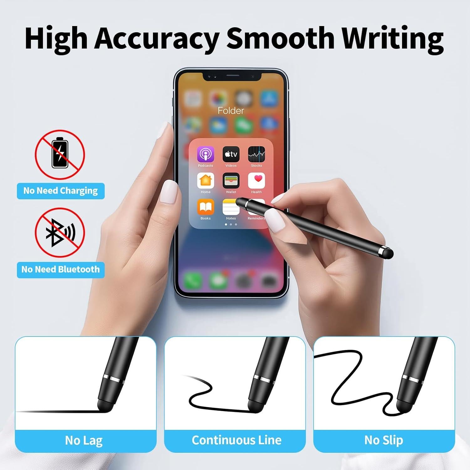 Lápiz Óptico 2 en 1 Zhao Cai Jin Bao para Pantallas Táctiles