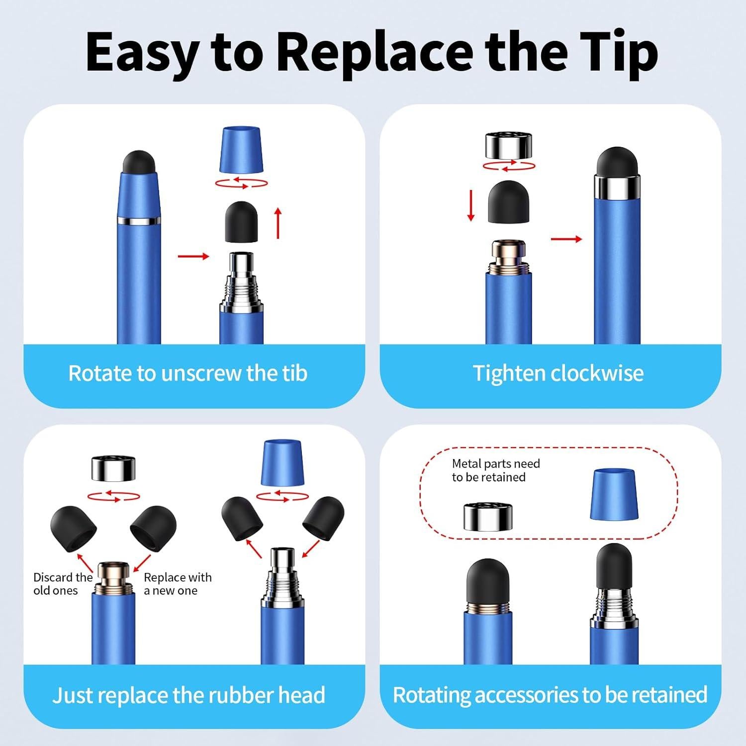 Lápiz Óptico 2 en 1 Zhao Cai Jin Bao para Pantallas Táctiles