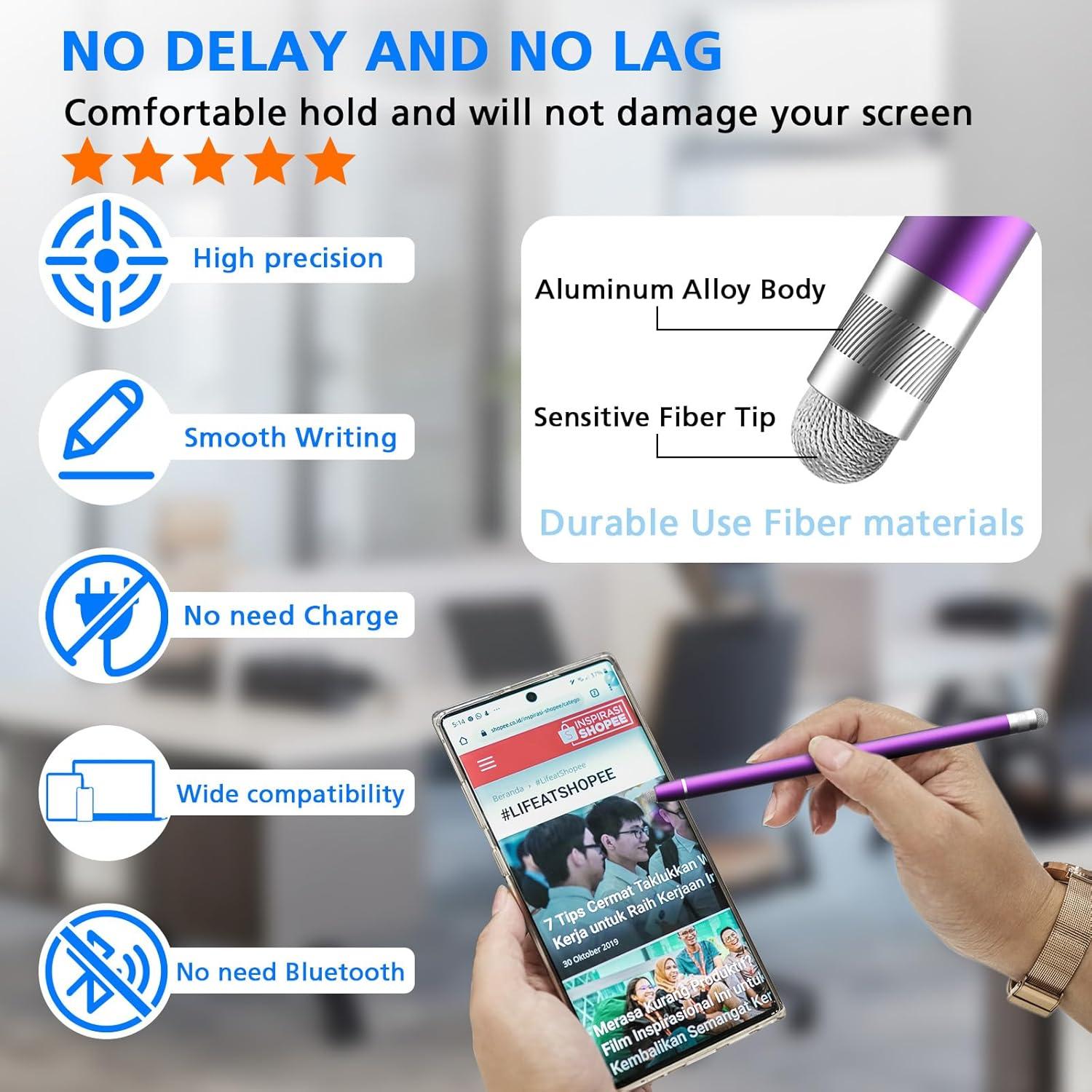 Bolígrafo Stylus Universal 5 Piezas StylusLink Alta Precisión