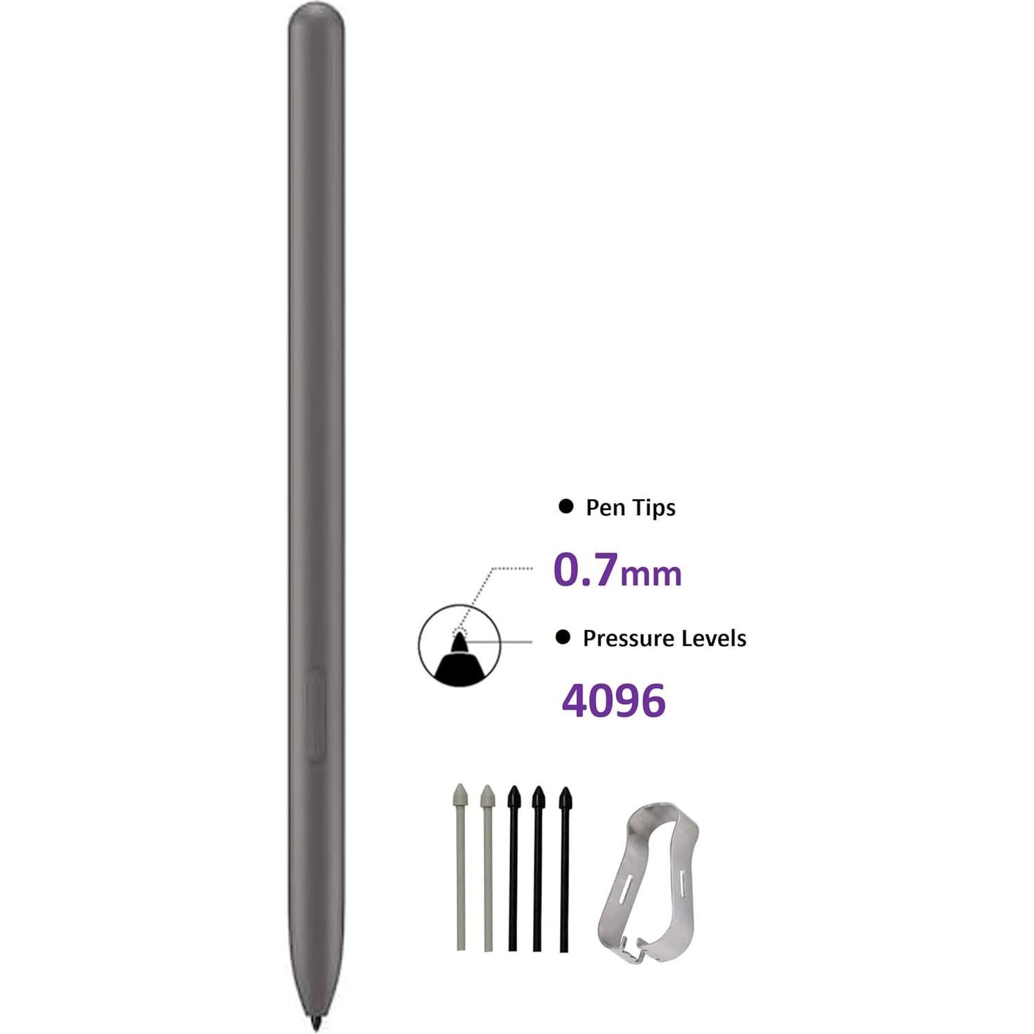 S Pen Reemplazo SLQ para Samsung Galaxy Tab S9 FE - Gris