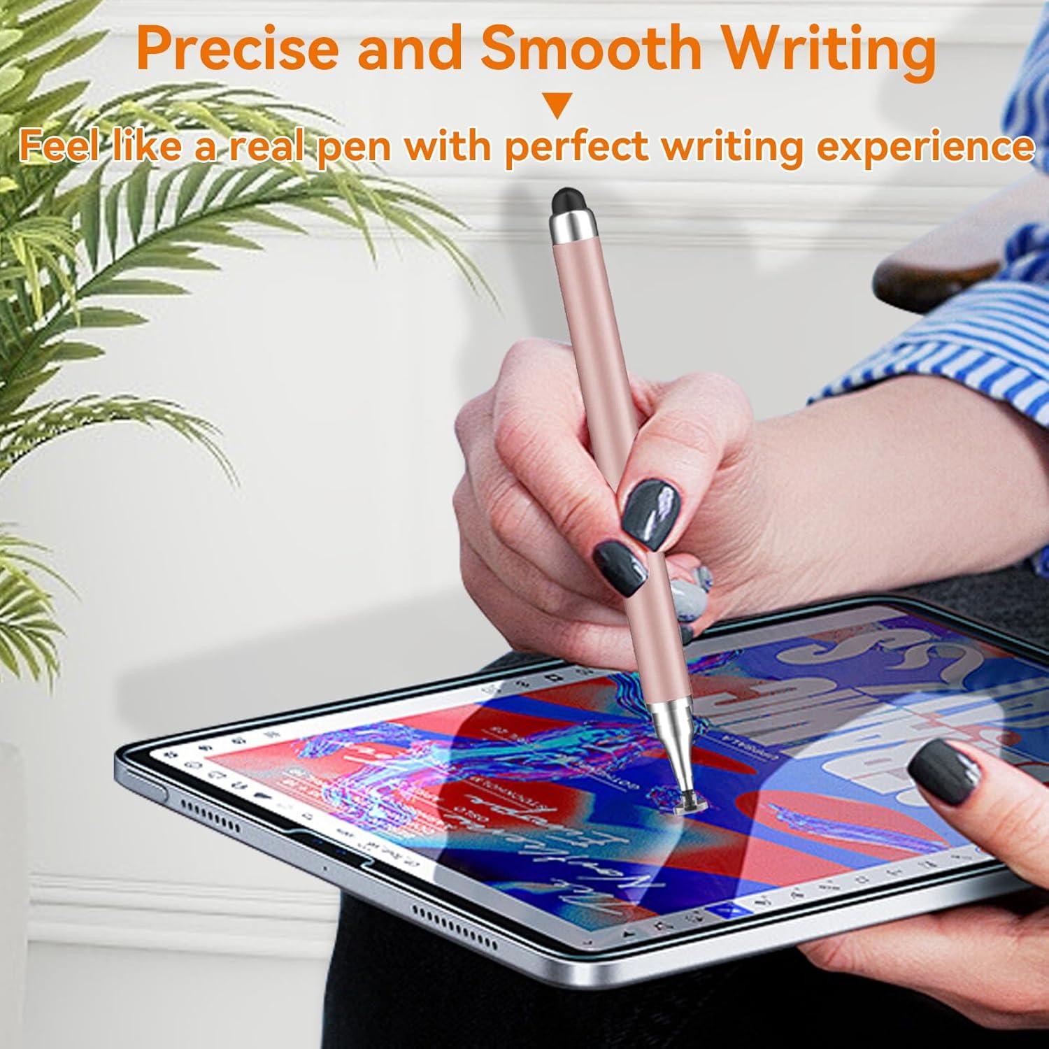 Paquete de 8 bolígrafos stylus Wrseler 3 en 1 alta precisión