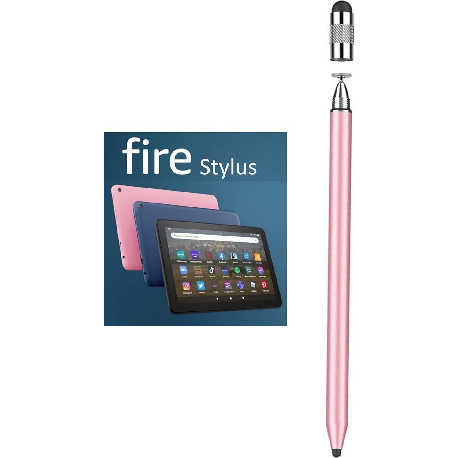 Bolígrafo Stylus 3 en 1 fllynewrite Rosa Dorado para Tabletas