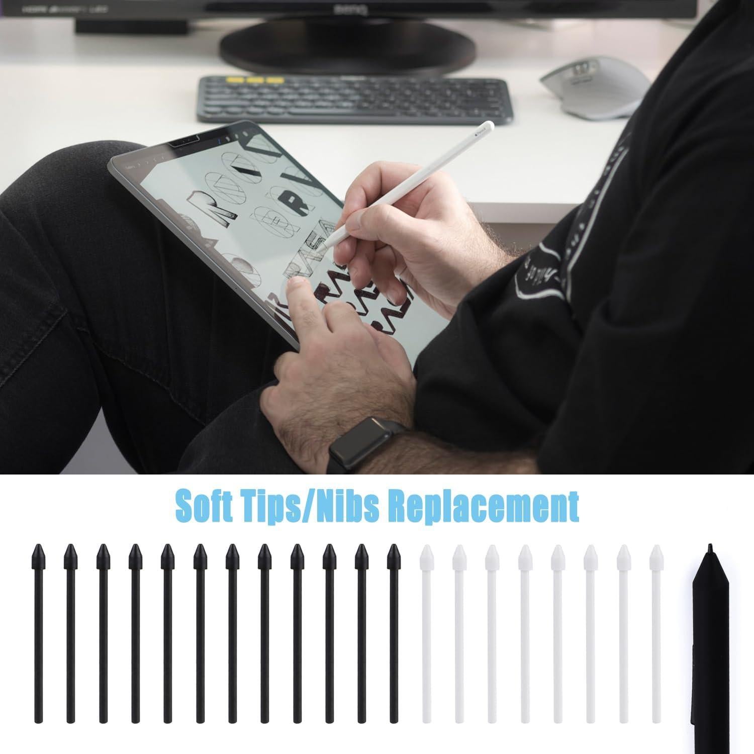 20 Puntas de Repuesto para S Pen Samsung - Kit con Pinzas