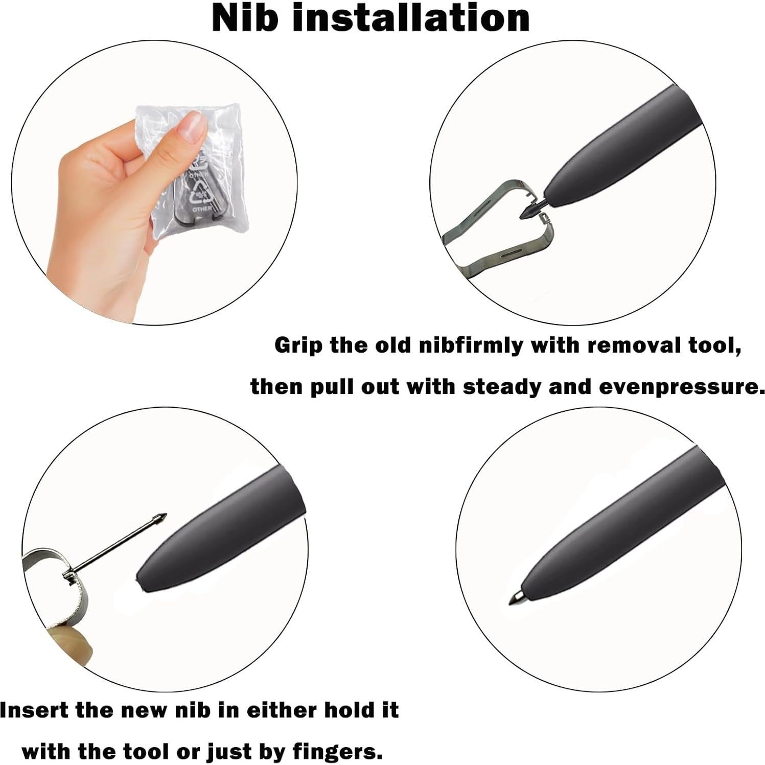 3 Puntas de Metal para S Pen Galaxy Tab S6 Lite - Peixiong