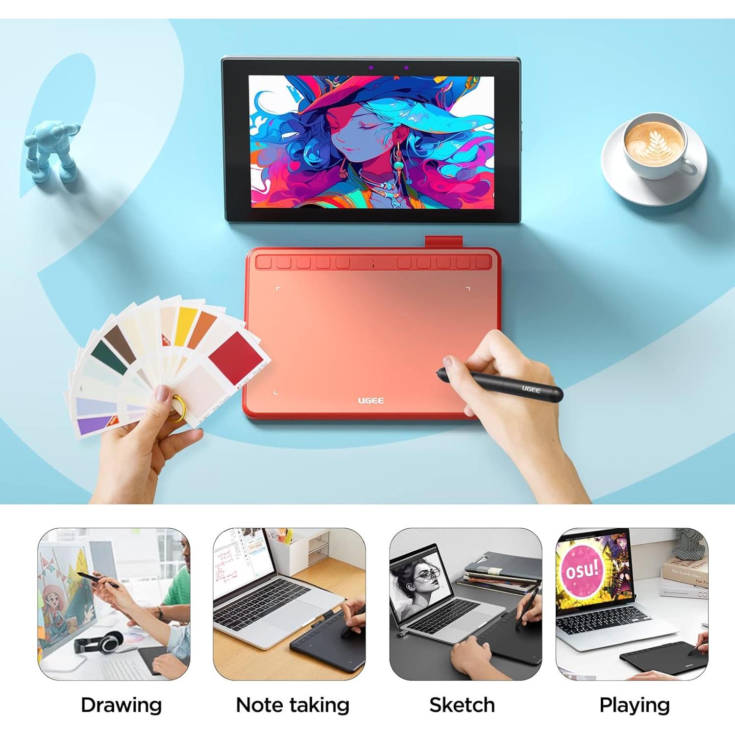 Estilógrafo UGEE P01D para Tabletas de Dibujo M708/S640/S1060